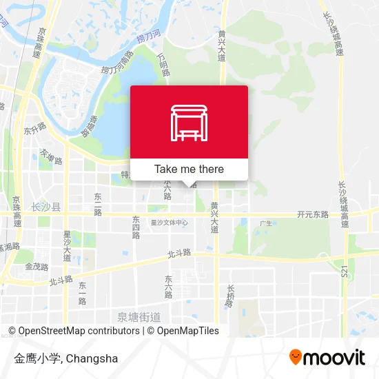 金鹰小学 map