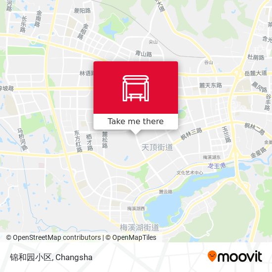 锦和园小区 map