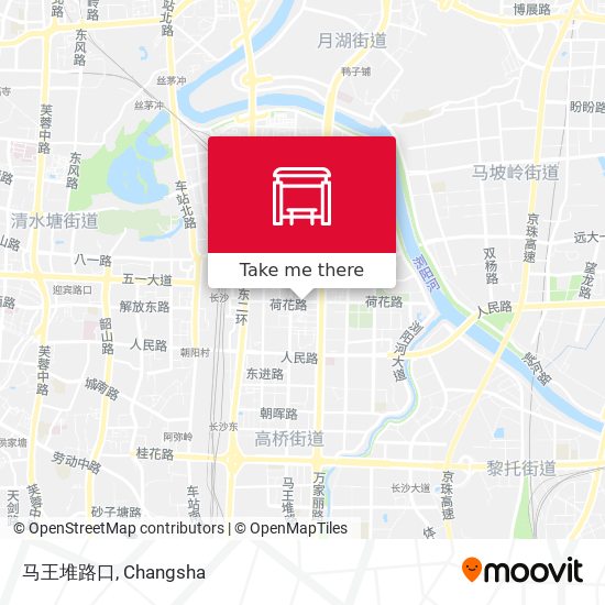 马王堆路口 map