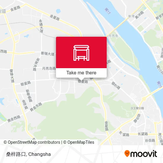 桑梓路口 map