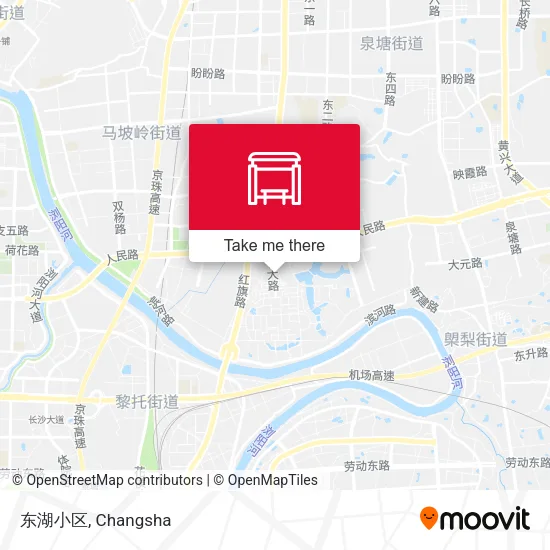 东湖小区 map