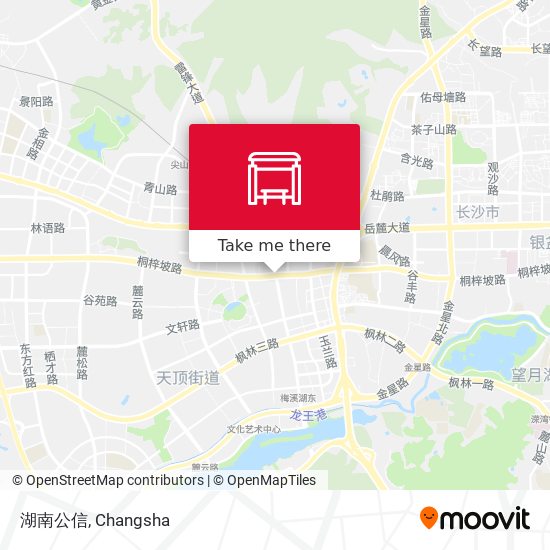湖南公信 map