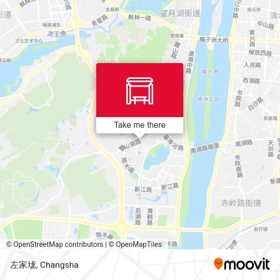 左家垅 map