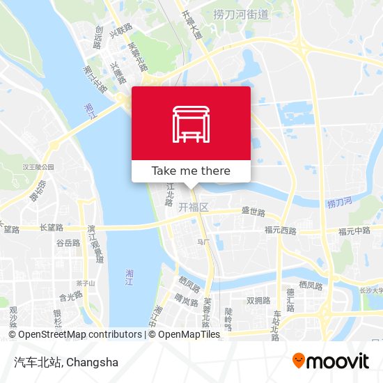 汽车北站 map