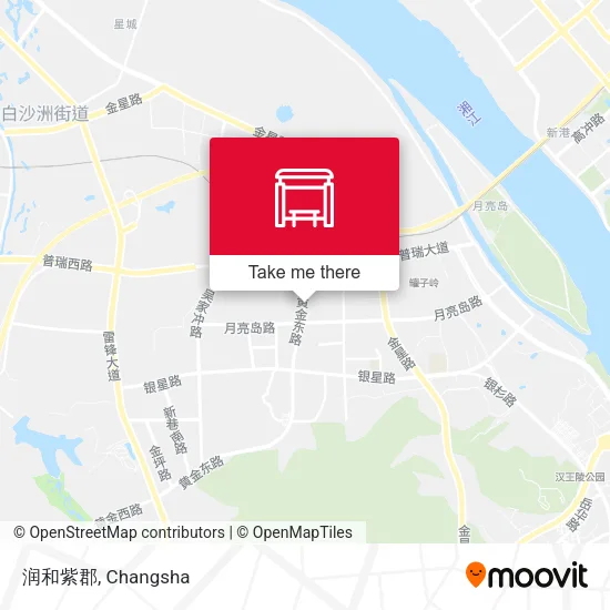 润和紫郡 map