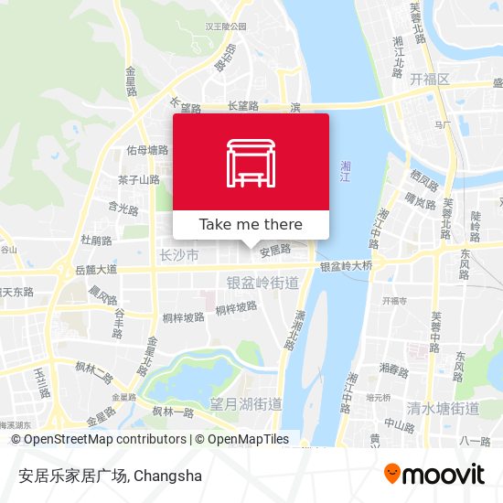 安居乐家居广场 map