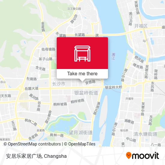安居乐家居广场 map