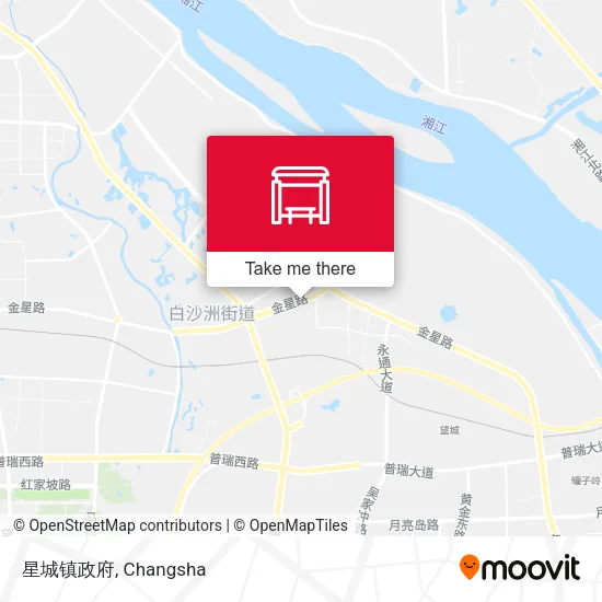 星城镇政府 map