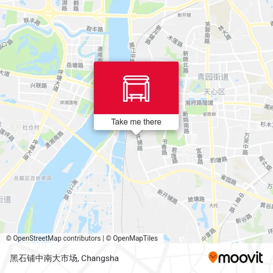黑石铺中南大市场 map