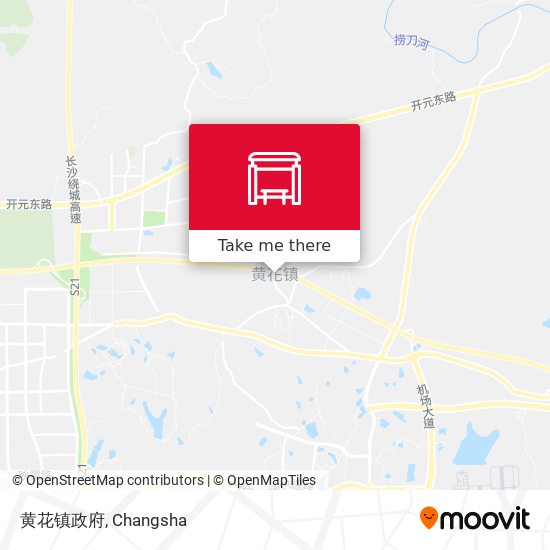 黄花镇政府 map