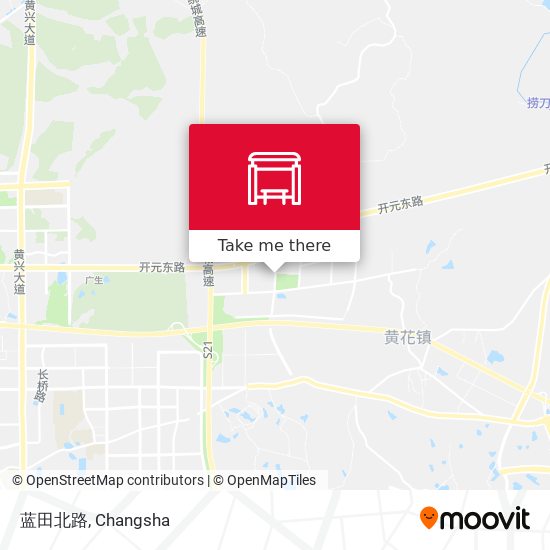 蓝田北路 map