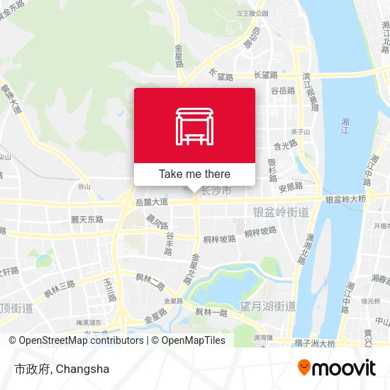 市政府 map