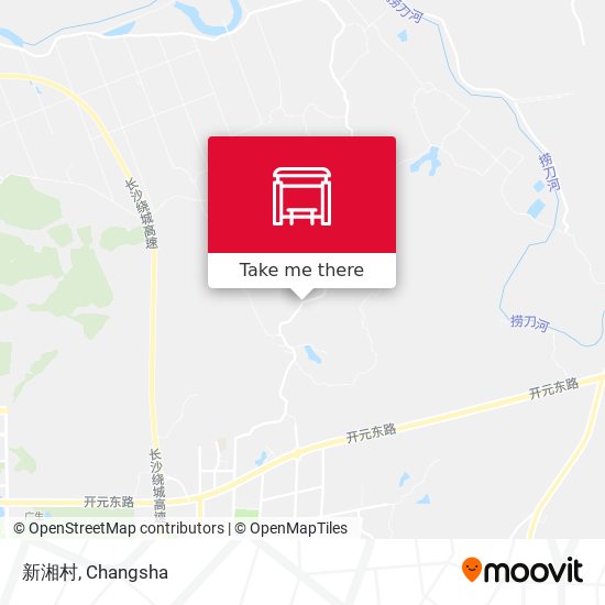 新湘村 map