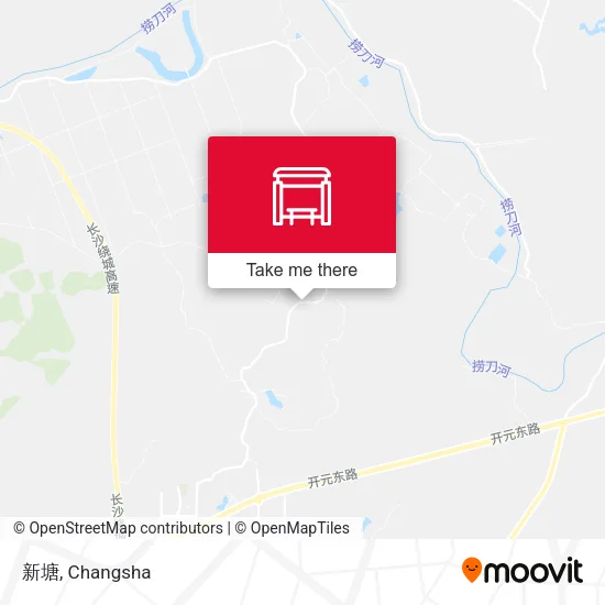 新塘 map