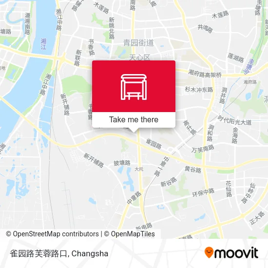 雀园路芙蓉路口 map