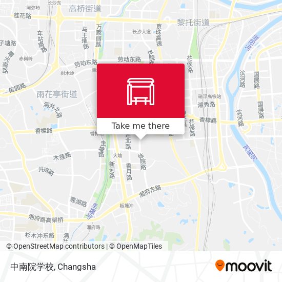 中南院学校 map