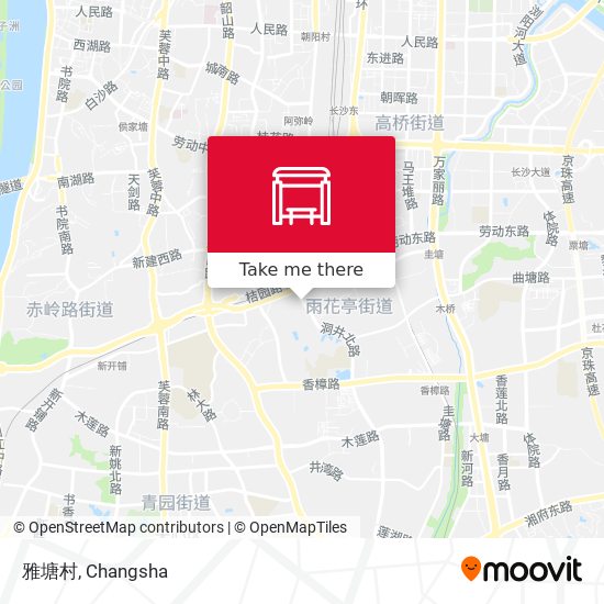 雅塘村 map