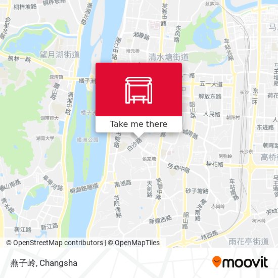 燕子岭 map