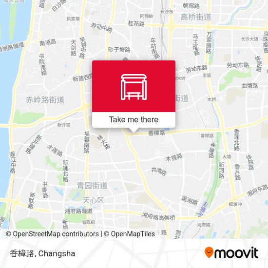 香樟路 map
