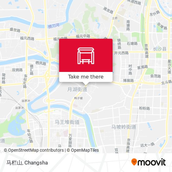 马栏山 map