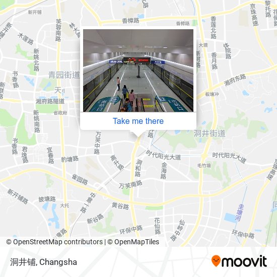 洞井铺 map