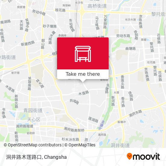 洞井路木莲路口 map