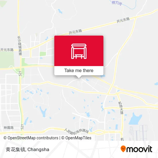 黄花集镇 map