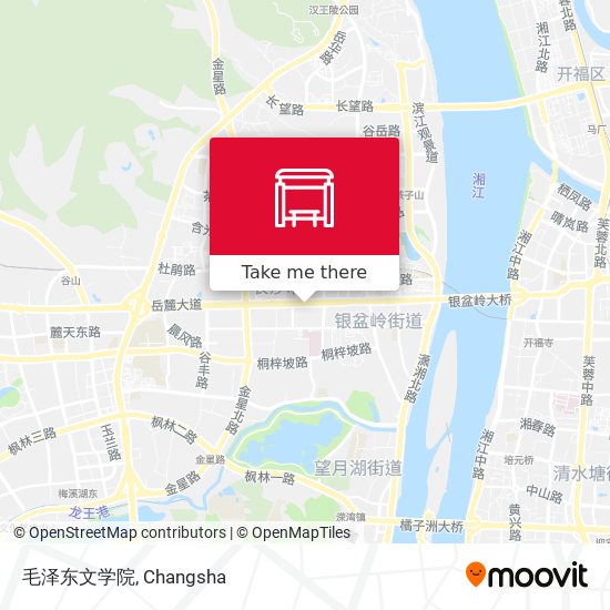 毛泽东文学院 map