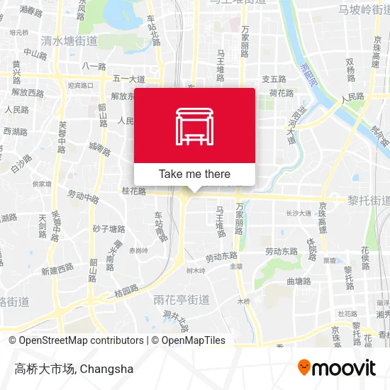 高桥大市场 map