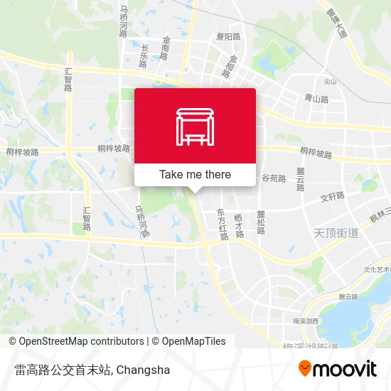 雷高路公交首末站 map