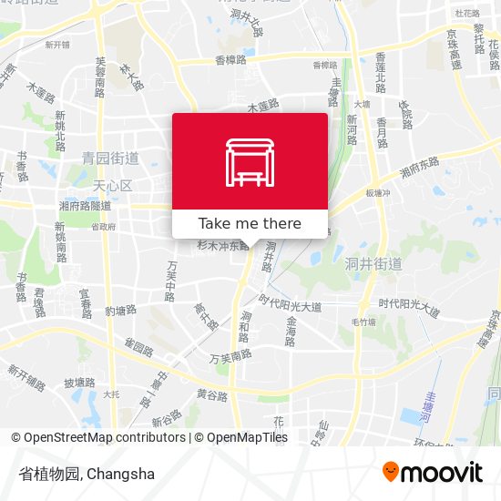 省植物园 map