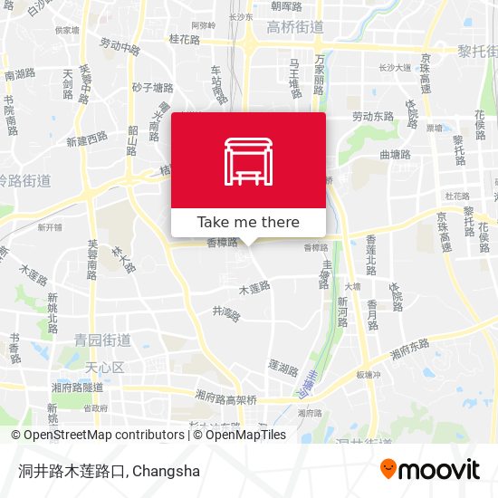 洞井路木莲路口 map