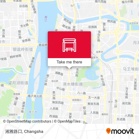 湘雅路口 map