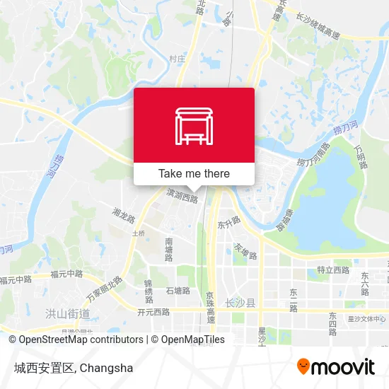城西安置区 map
