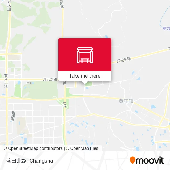 蓝田北路 map