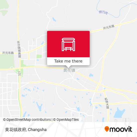 黄花镇政府 map