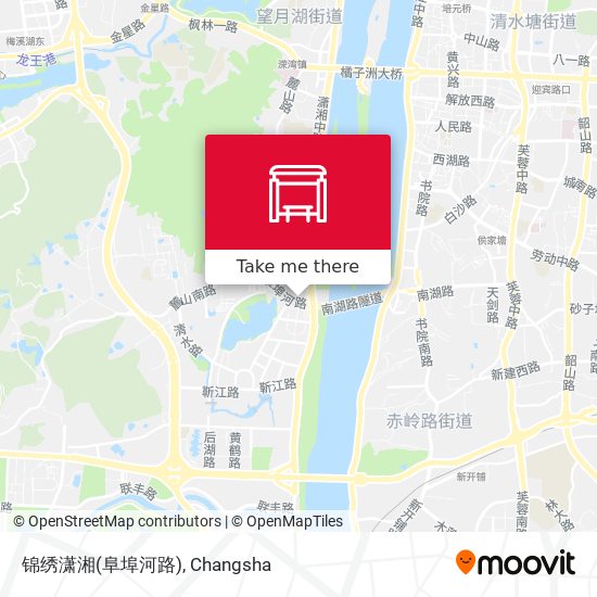锦绣潇湘(阜埠河路) map