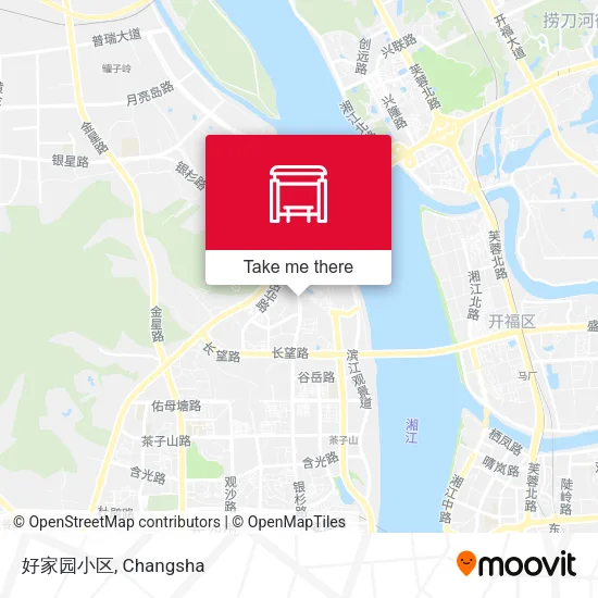 好家园小区 map