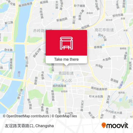 友谊路芙蓉路口 map