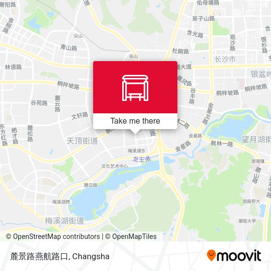 麓景路燕航路口 map