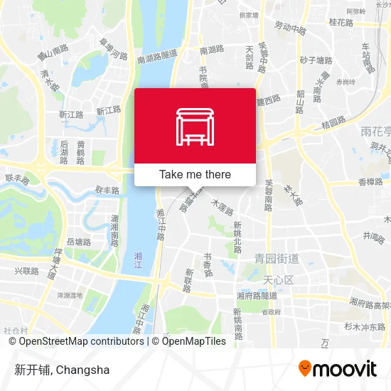 新开铺 map