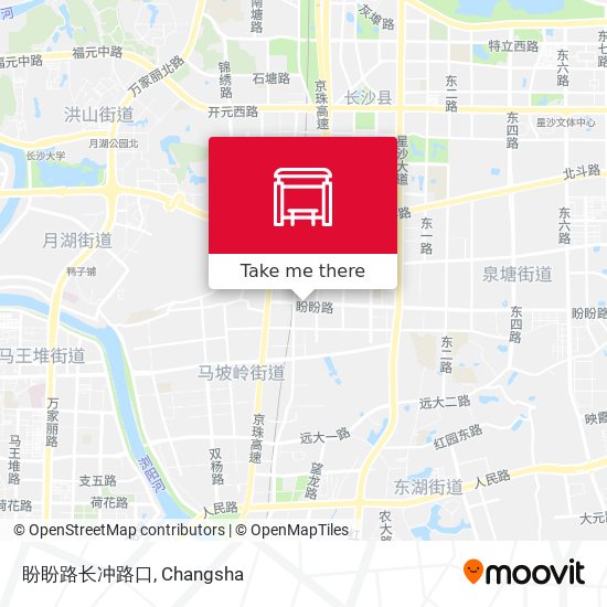 盼盼路长冲路口 map