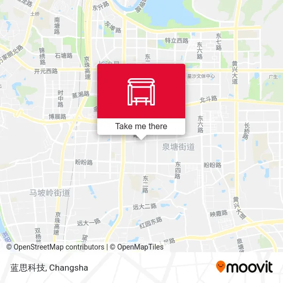 蓝思科技 map