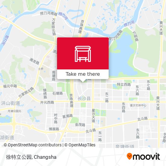 徐特立公园 map