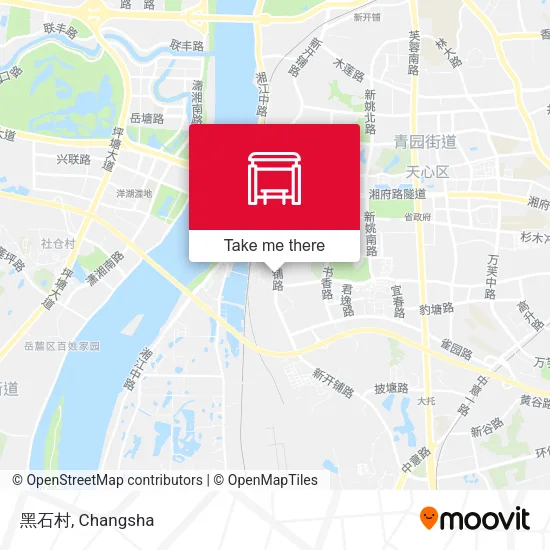 黑石村 map