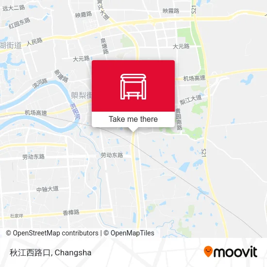 秋江西路口 map