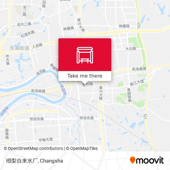 樃梨自来水厂 map