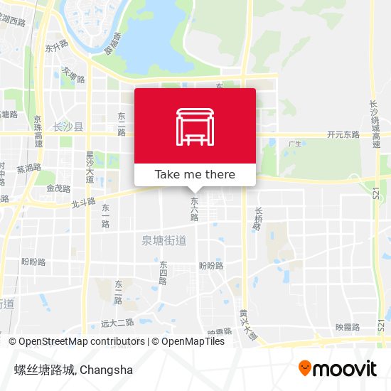 螺丝塘路城 map