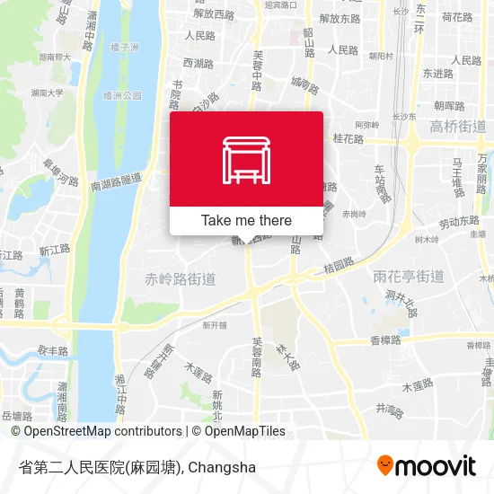 省第二人民医院(麻园塘) map