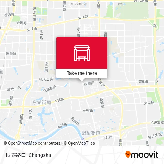 映霞路口 map